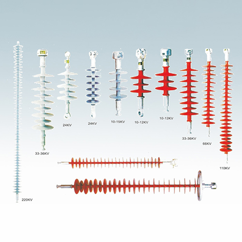 Rod suspension composite insulators